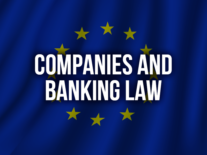 COMPANIES AND BANKING LAW
